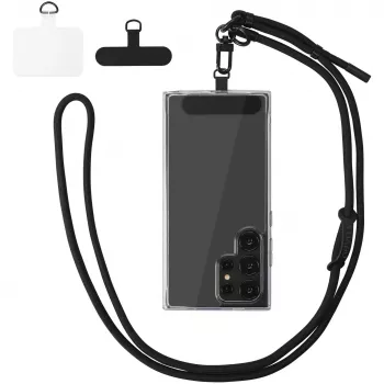 NEVOX Universal Smartphone Λουράκι Λαιμού Μαύρο