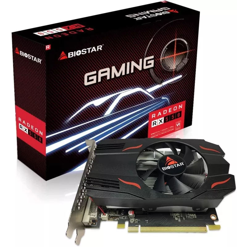 Biostar VA5515RF41 AMD Radeon RX 550 Κάρτα γραφικών 4 GB GDDR5