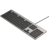 UNITEK SlimTap Ενσύρματο πληκτρολόγιο γραφείου, USB-A, Γκρι