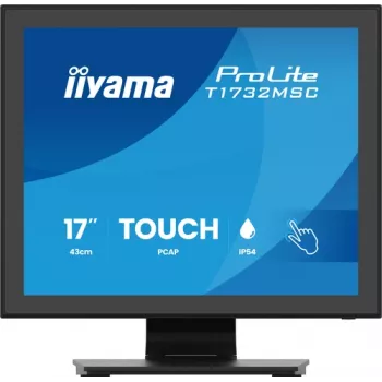 IIYAMA ProLite T1732MSC-B2S Οθόνη αφής PCAP 17 ιντσών, 1280x1024, TN LED, 10-Point Multi-Touch, Μαύρο