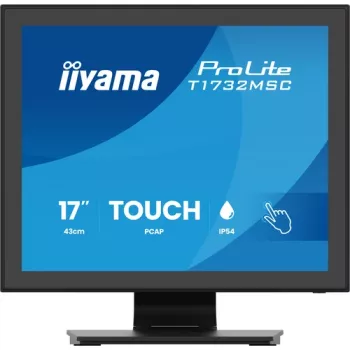 IIYAMA ProLite T1732MSC-B2S Οθόνη αφής PCAP 17 ιντσών, 1280x1024, TN LED, 10-Point Multi-Touch, Μαύρο