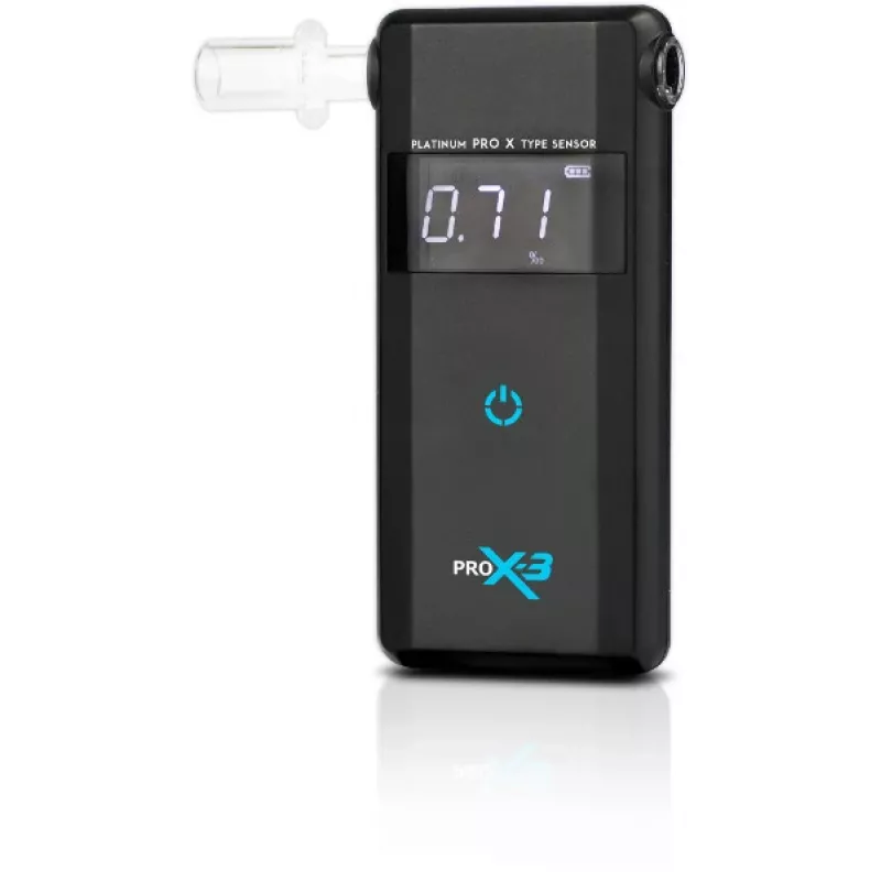 AlcoFind PRO-X-3 Αλκοτέστ με επιστόμια, βαθμονόμηση 12 μηνών