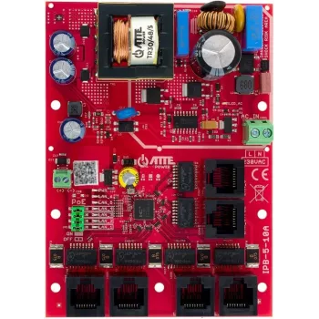 ATTE IPB-5-10A-OF Switch PoE 6 θυρών με ενσωματωμένη τροφοδοσία