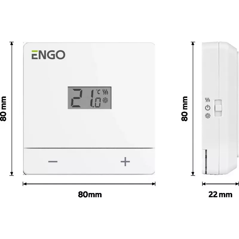 ENGO Controls EASY-BATW θερμοστάτης μπαταρίας