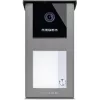 VIDOS IPX S101-1 εξωτερικό πάνελ με αναγνώστη RFID, κάμερα 2MP, PoE, μαύρο