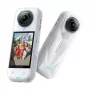 Insta360 X5 360-Μοιρών Action Κάμερα Standard Bundle Satinweiß
