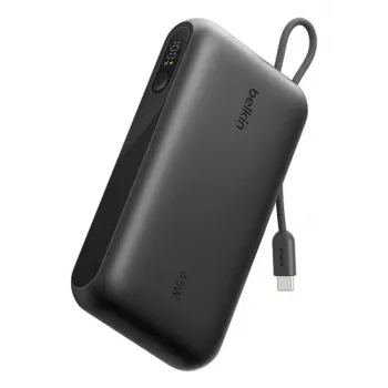 Belkin BoostCharge Power Bank με οθόνη 20000 mAh Μαύρο με καλώδιο USB-C