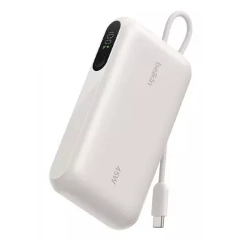 Belkin BOOSTCHARGE Power Bank με οθόνη Sand 10000mAh με καλώδιο USB-C
