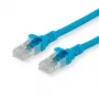 ROLINE Cat.6A UTP Patchkabel, Component Level, LSOH, Μπλε, 1,5 m