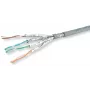 ROLINE S/FTP Cat.6A (Class EA) LSOH Solid Wire Bulk Cable, 100 m, Γκρι
