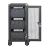 Manhattan 181471 30-Bay USB-C-Ladewagen, 30 W pro Port, Μαύρο