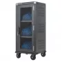 Manhattan 181471 30-Bay USB-C-Ladewagen, 30 W pro Port, Μαύρο