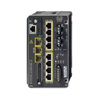 CISCO IE-3500-8P3S-A βιομηχανικός managed switch, 8 GE PoE+ και 3 GE SFP Modular, NA