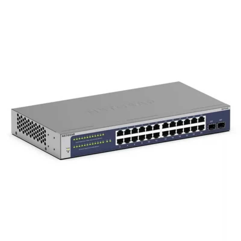 NETGEAR GS724T-600EUS Smart Managed Gigabit Switch 24 θύρες 2x SFP