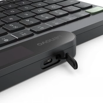 Lenovo αυτοφορτιζόμενο πληκτρολόγιο Bluetooth Nordic (Φινλανδικά/Σουηδικά) Storm Grey