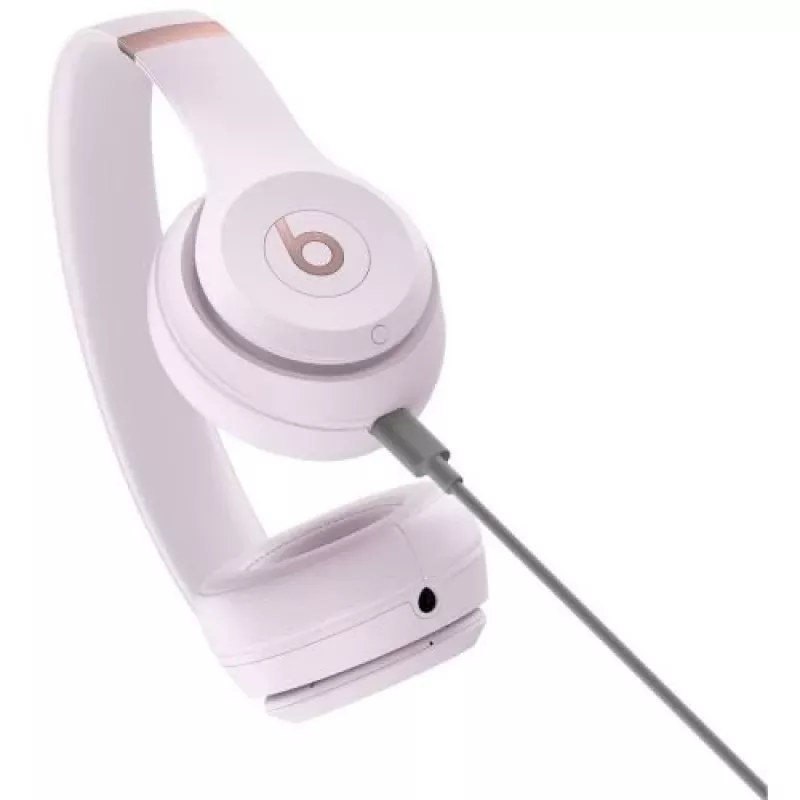 Beats Solo 4 Ασύρματα Ακουστικά Cloud Pink MUW33
