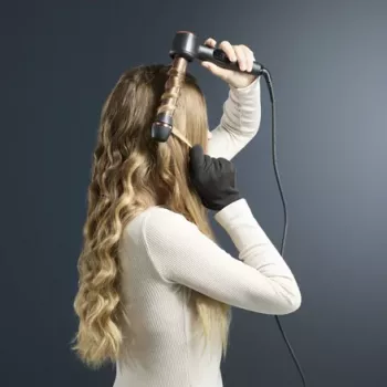 Rowenta CF4620E0 Twist Curl Σίδερο Μαλλιών - Κεραμικό, Ιονική Φροντίδα, 27/32/38 mm, Οθόνη LCD, 86 W, Μαύρο/Χάλκινο