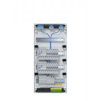 Hager VA48BV2 Πίνακας Διανομής APV 4x12PLE IP30 Προσυναρμολογημένος 2 Ρελέ Διαφυγής Überspannungsschutz