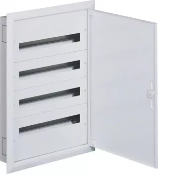 Hager FW424FT Ερμάριο Διανομής Χωνευτό IP30 4x24 Μονάδες 96 Συνολικά