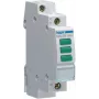 HAGER SVN221 αρθρωτή λυχνία σήμανσης, 230V AC, 3 x πράσινο LED, ράγα DIN