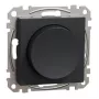 Schneider Electric Multiwire Περιστροφικός LED Dimmer 200W ανθρακί