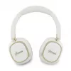 Guess Bluetooth ENC Rectangle Metal Script Over-Ear Ακουστικά Λευκά
