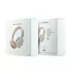 Guess Over-Ear Bluetooth Ακουστικά ENC Metal 4G Script Logo Ροζ