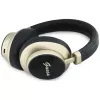 Guess GUE005456 Bluetooth Over-Ear Ακουστικά με ENC, 4G Gold Script Metal, Μαύρα