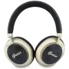 Guess GUE005456 Bluetooth Over-Ear Ακουστικά με ENC, 4G Gold Script Metal, Μαύρα