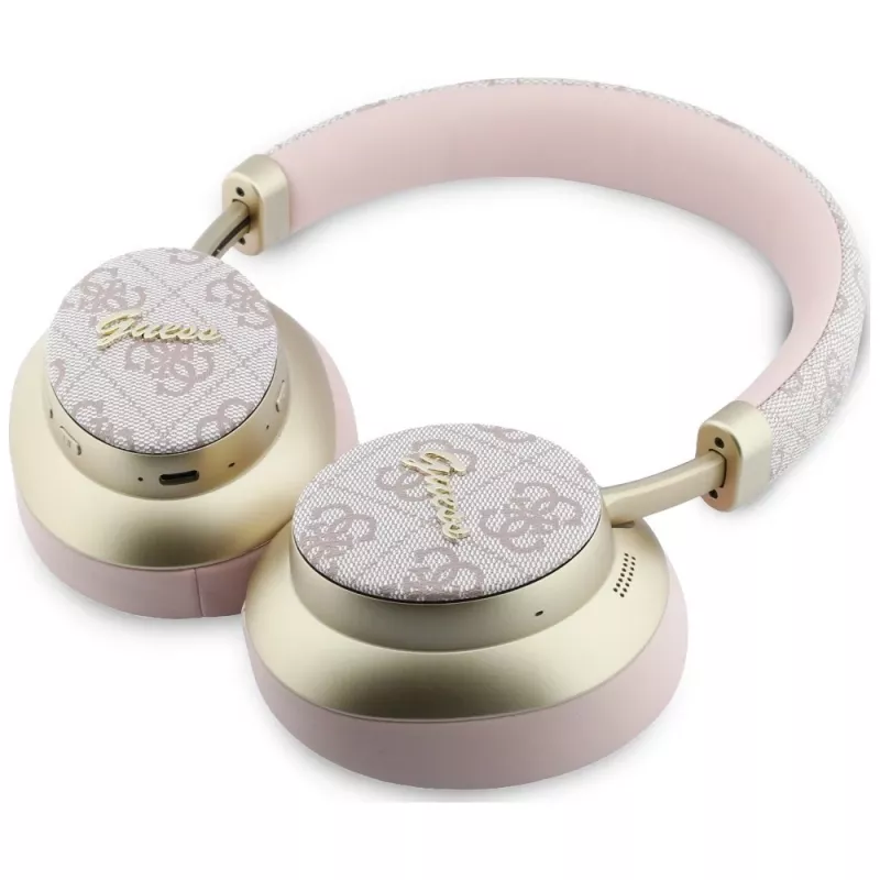 Guess GUE005458 Over-Ear Bluetooth Ακουστικά με ENC, Ροζ