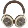 Guess GUE005457 Over-Ear Bluetooth Ακουστικά με ENC, Καφέ, Σχέδιο Gold Script Metal