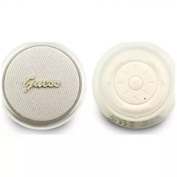 GUESS Bluetooth Ηχείο 5W Script MetalLogo Χρυσό
