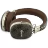 Guess GUE005462 Bluetooth Over-Ear Ακουστικά με ENC, Μεταλλικό Σχέδιο, 4G Script Logo, Καφέ