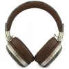Guess GUE005462 Bluetooth Over-Ear Ακουστικά με ENC, Μεταλλικό Σχέδιο, 4G Script Logo, Καφέ