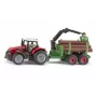 SIKU Blister Massey Ferguson με δασικό ρυμουλκούμενο
