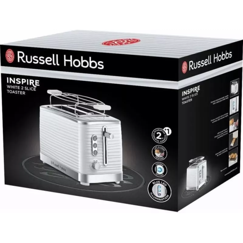 Russell Hobbs Inspire White Φρυγανιέρα 24370-56