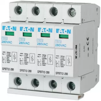 EATON SPBT12-280/4 συσκευή προστασίας από υπέρταση Τύπου 1+2 4πολική 12,5kA 1,5kV TN/TNS