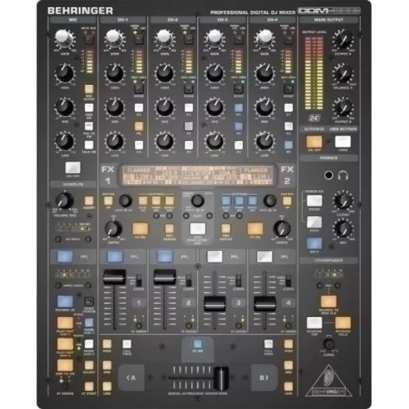 Behringer DDM4000 ψηφιακός DJ mixer 5 καναλιών