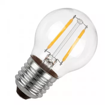 SYNERGY21 LED retrofit E27 λαμπτήρας σταγόνας G45 θερμό λευκό 1,5W για γιρλάντες