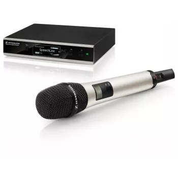SENNHEISER SL Handheld Set DW-3-EU R, σετ φωνητικών, με πομπό χειρός + MME 865-1, σταθερό δέκτη και τροφοδοτικό, GA 4, ψηφιακό, 1,9 GHz