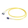 EFB Elektronik Duplex Jumper LC-LC OS2 Flat Twin 3m Κίτρινο