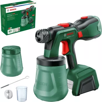 Bosch AdvancedSpray 18V-500 Πιστόλι βαφής μπαταρίας (βασική μονάδα, Πράσινο, POWER FOR ALL ALLIANCE)
