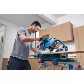 Bosch Professional GCM 340-305 D Φαλτσοπρίονο, 305 mm, 1.800 W, Μπλε