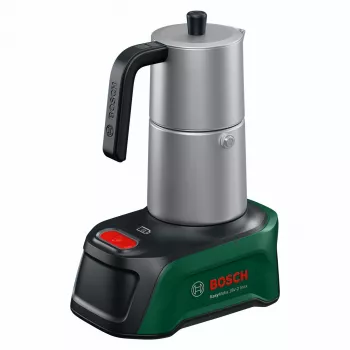 Bosch EasyMoka 18V-2 Inox Καφετιέρα Moka χωρίς καλώδιο