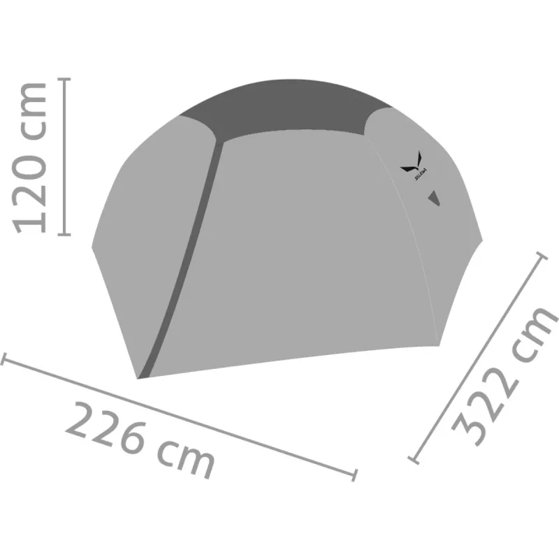 Salewa Latitude III Σκηνή 3 ατόμων - Cactus/Grey