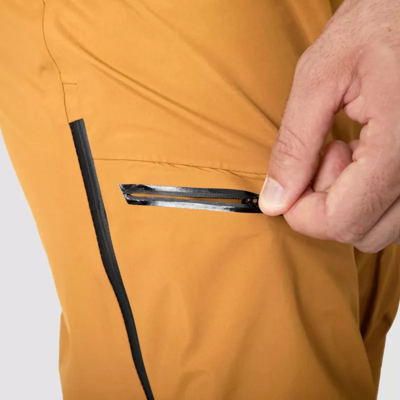Salewa Sella 3L PTX παντελόνι - Golden Brown - μέγεθος S