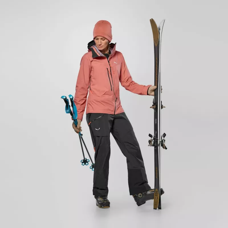 Salewa Sella 3L PTX Jacket Γυναικείο - Desert Pink XS
