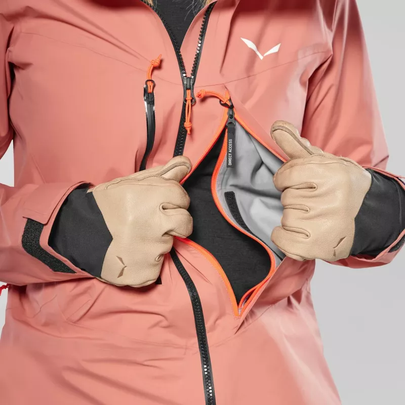 Salewa Sella 3L PTX Jacket Γυναικείο - Desert Pink - Μέγεθος L