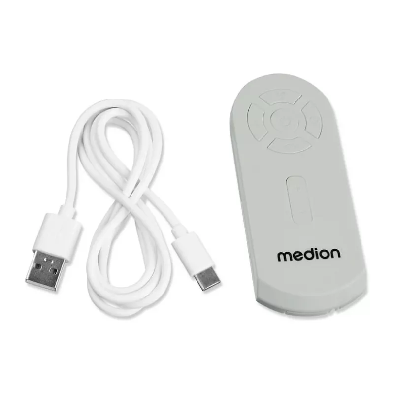 MEDION LIFE Camping Fan E10 TF (MD 12065) Γκρι/Λευκό