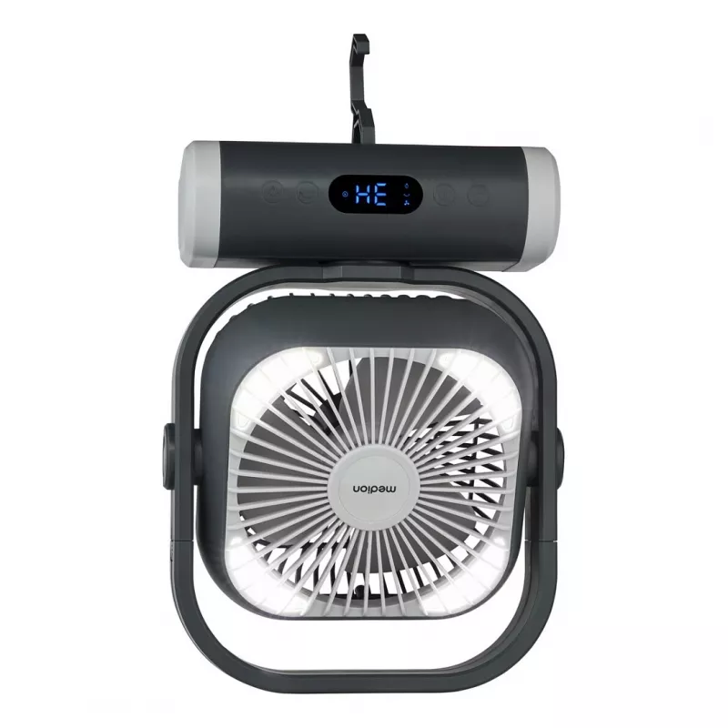 MEDION LIFE Camping Fan E10 TF (MD 12065) Γκρι/Λευκό